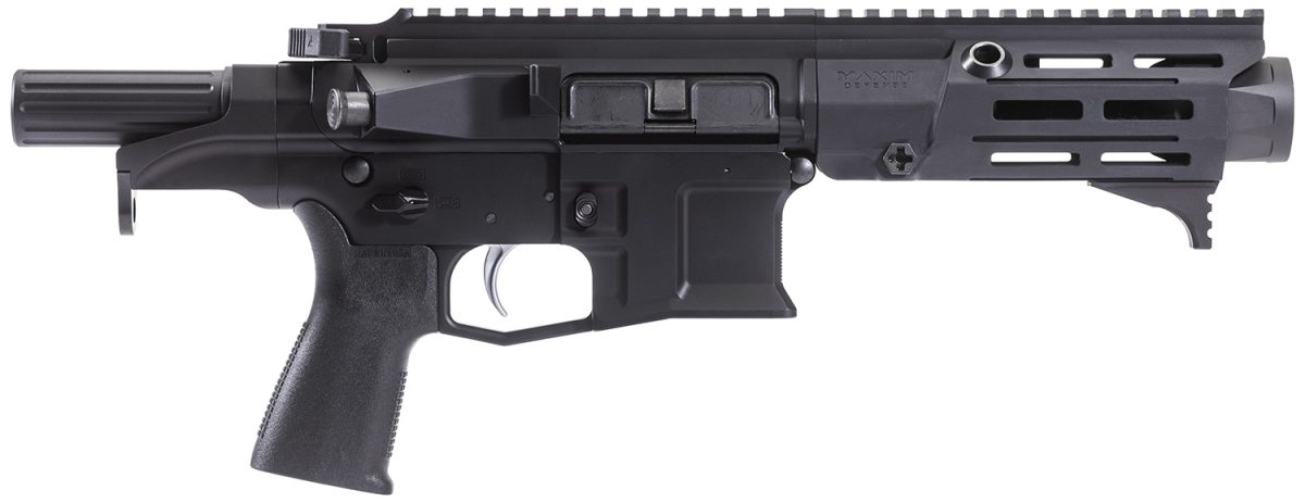 Maxim Defense Mxm50803 Pdx 505-Sps 5.56X45Mm Nato Caliber With 5.50&Quot; Barrel, 20+1 Capacity, Black Metal Finish, Black Polymer Grip