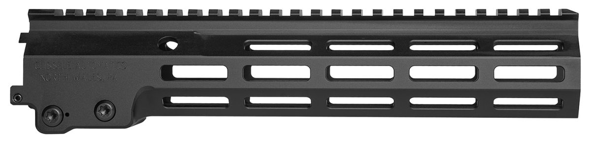 Geissele Automatics 051073B Super Modular Rail Mk16 10.50&Quot; M-Lok, Black Aluminum For Ar Platform, Barrel Nut Included