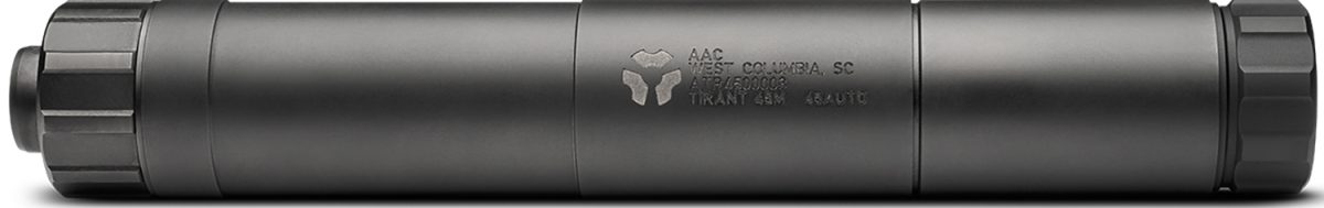 Advanced Armament Company 64110 Ti-Rant 45M  45 Cal 1.40&Quot; Black Stainless Steel Titanium Aluminum 5/8&Quot;X24