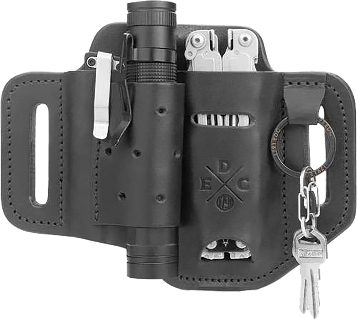 1791 Gunleather Steslfblka Edc Standard Easy Slide Owb Black Leather Belt Slide Ambidextrous