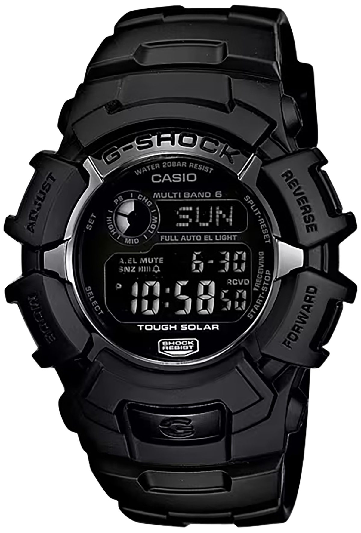 G-Shock/Vlc Distribution Gw2310Fb1Cr G-Shock Tactical Black Stainless Steel Bezel