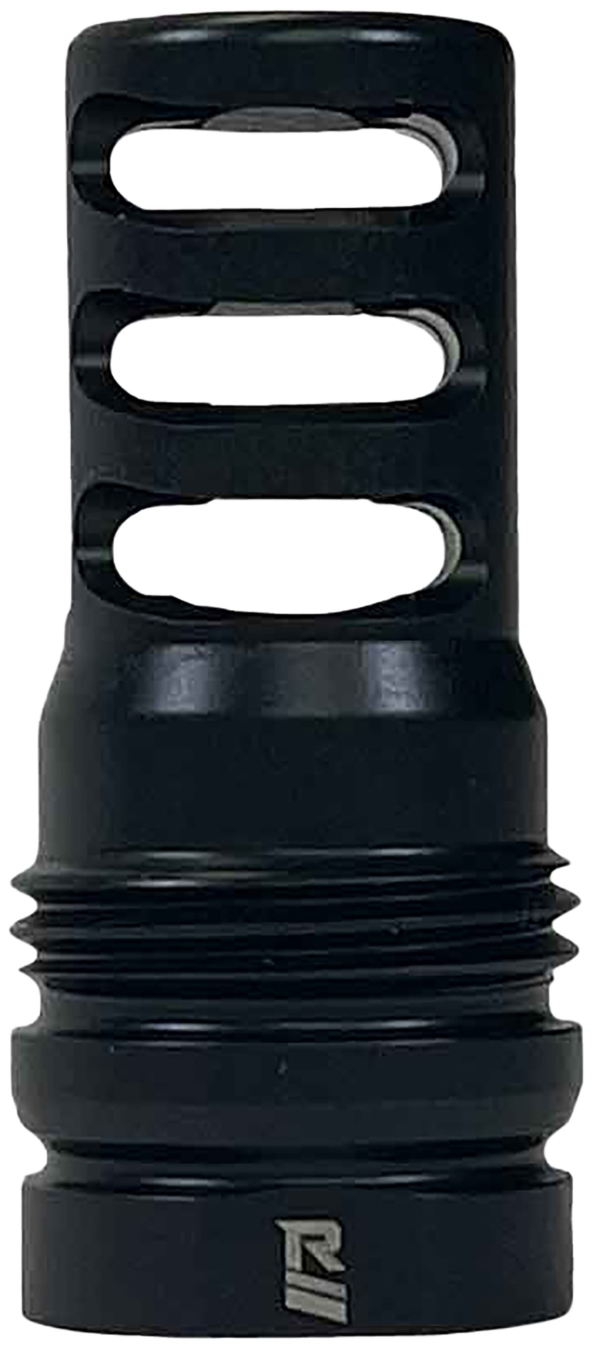 Rugged Suppressors Mb024 3 Port Brake  338 Cal (8.6Mm), 5/8&Quot;-24 Tpi, Dual  Taper Locking System, Fits R.u.m. Mount