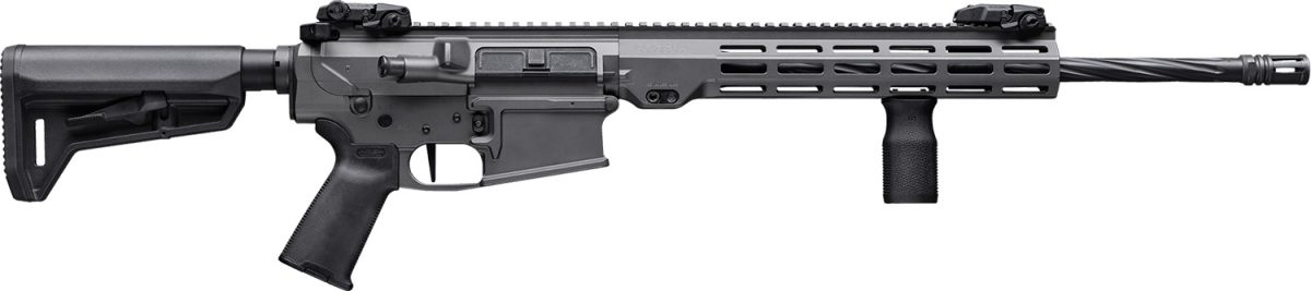 Maxim Defense Mxm49685 Md10 L 308 Win 20+1 16&Quot; Fluted Barrel, Black Cerakote Finish, M-Lok Handguard, Magpul Furniture, Sl-K Stock, Mvg Grip, Mbus Sights, Blackout Defense Flat Trigger