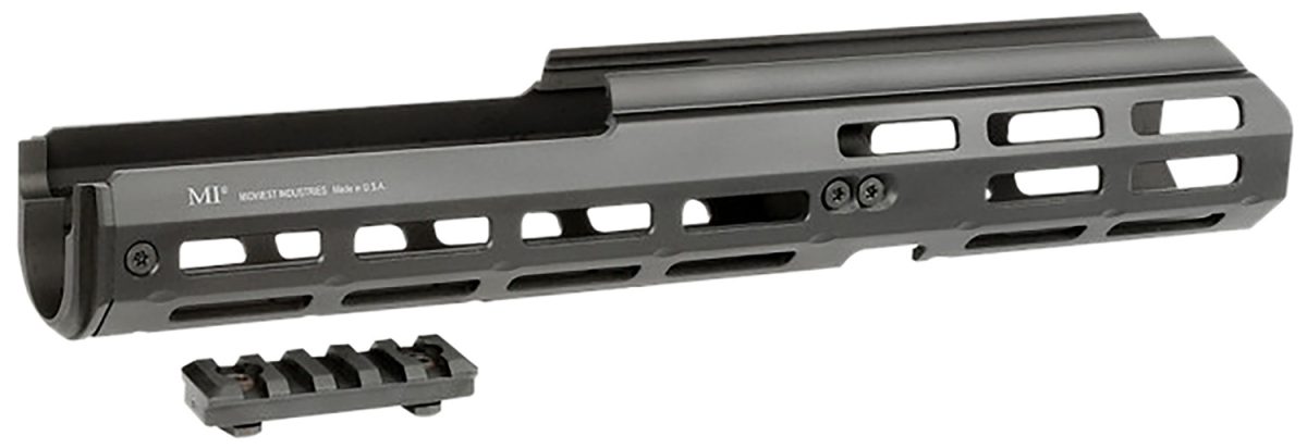 Midwest Industries Mibenm4Hg M4 Benelli Black Hardcoat Anodized 6061 Aluminum 12.00&Quot; Long