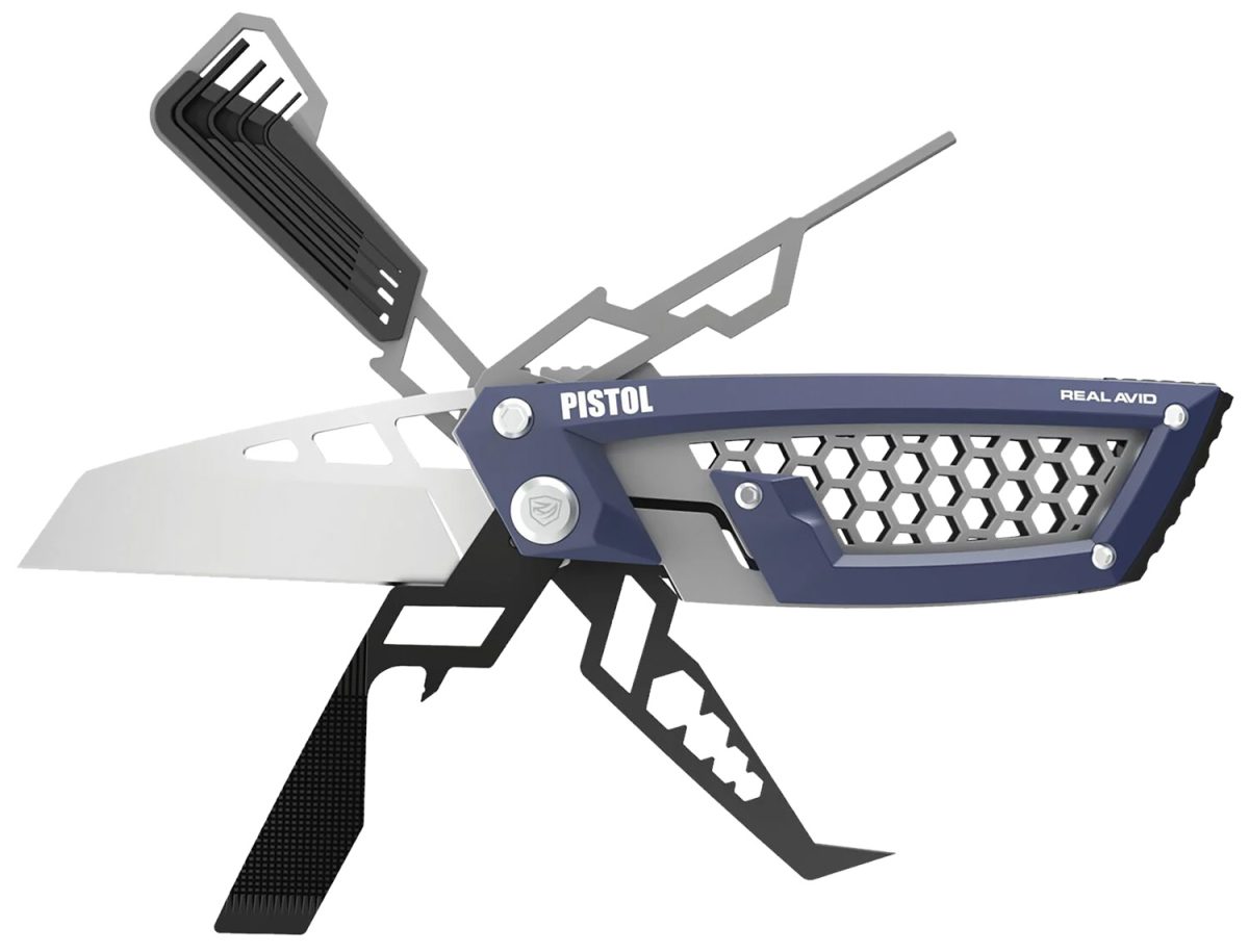 Real Avid Avgtep Gun Tool Edge Pistol Stainless Steel 2.60&Quot; Wharncliffe