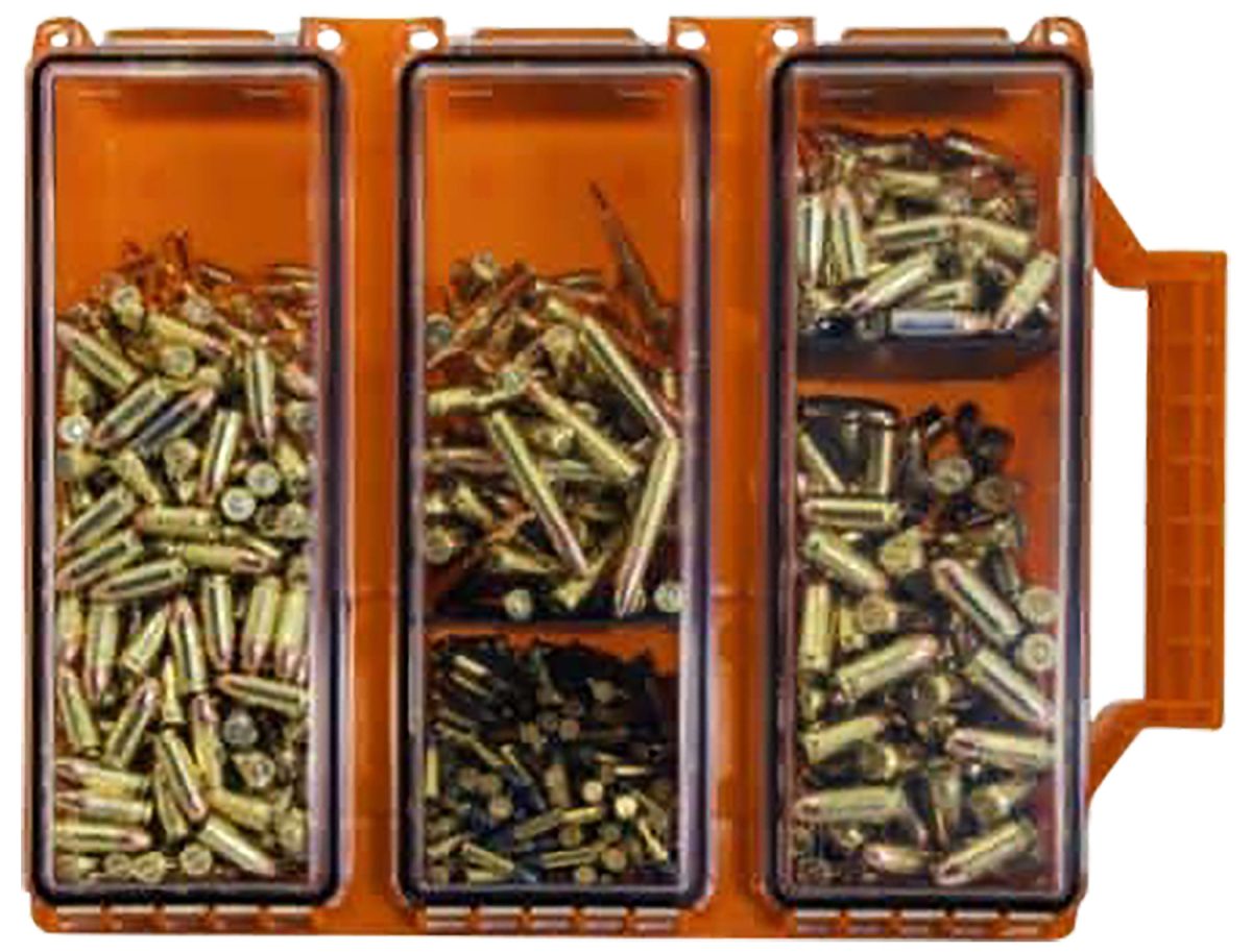 Berry'S 88664 Tri-Can Triple Ammo Can Orange Plastic