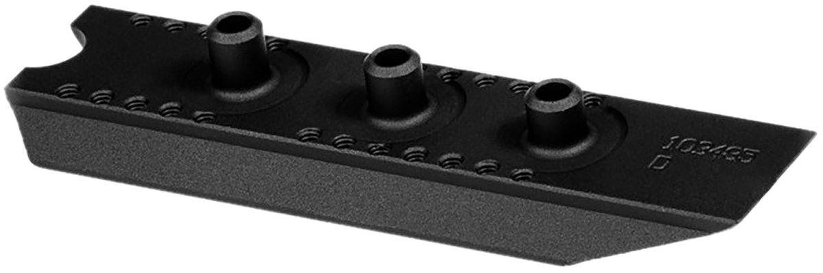 Mdt Sporting Goods Inc 103486Blk Arca Foregrip Black Type 3 Hard Anodized Aluminum
