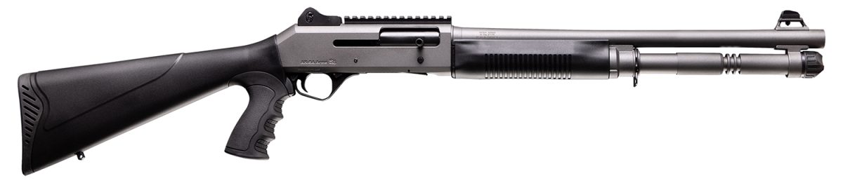 Four Peaks Imports 12059 Aksa Arms S4 12 Gauge 3&Quot; 5+1 18.50&Quot; Chrome Plated 7075-T6 Aluminum Receiver