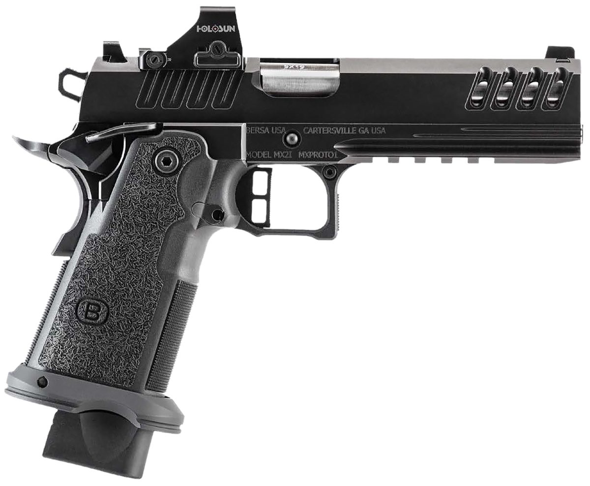 Talon Armament M2Xio5Bbfn M2Xi  9Mm Luger 22+1 5&Quot; Match Grade Bull Barrel, Qpq Tenifer Cerakote Lightening Cut/Optic Cut/Serrated Steel Slide &Amp; Frame W/Beavertail &Amp; Picatinny Rail, Black Polymer Grip