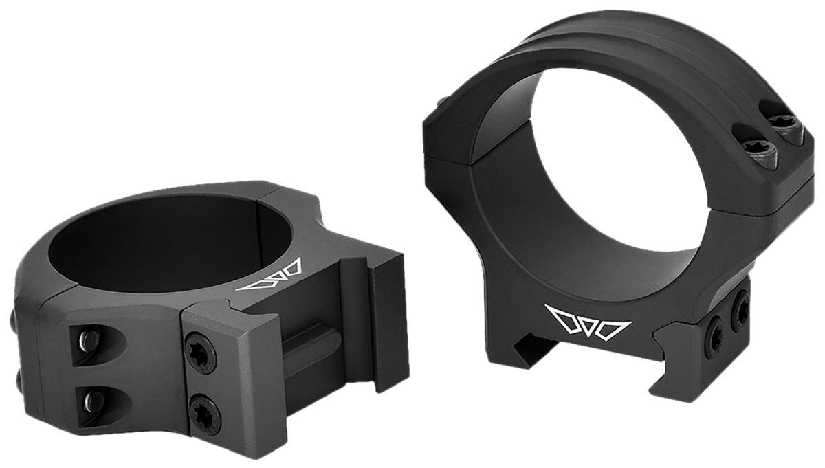Warne 520M Maxima Horizontal Rings Matte Black Steel 34Mm Tube Picatinny/Weaver
