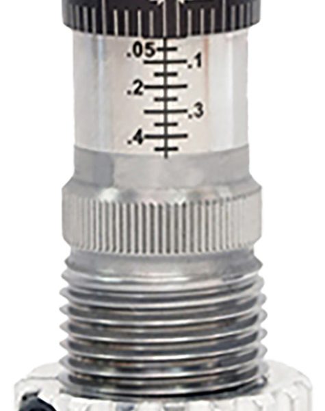 Lee Precision 92247 Micrometer Bullet Seating Die Black/Clear 6mm Creedmoor Rifle Firearm