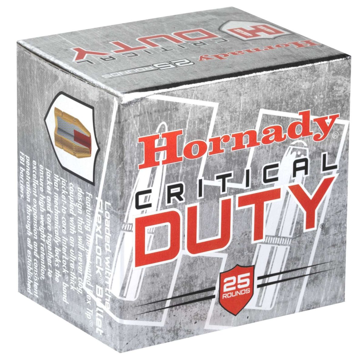 Hornady Critical Defense 357Mag 135Gr Flxlk 20Rd Bx 200Rd Case