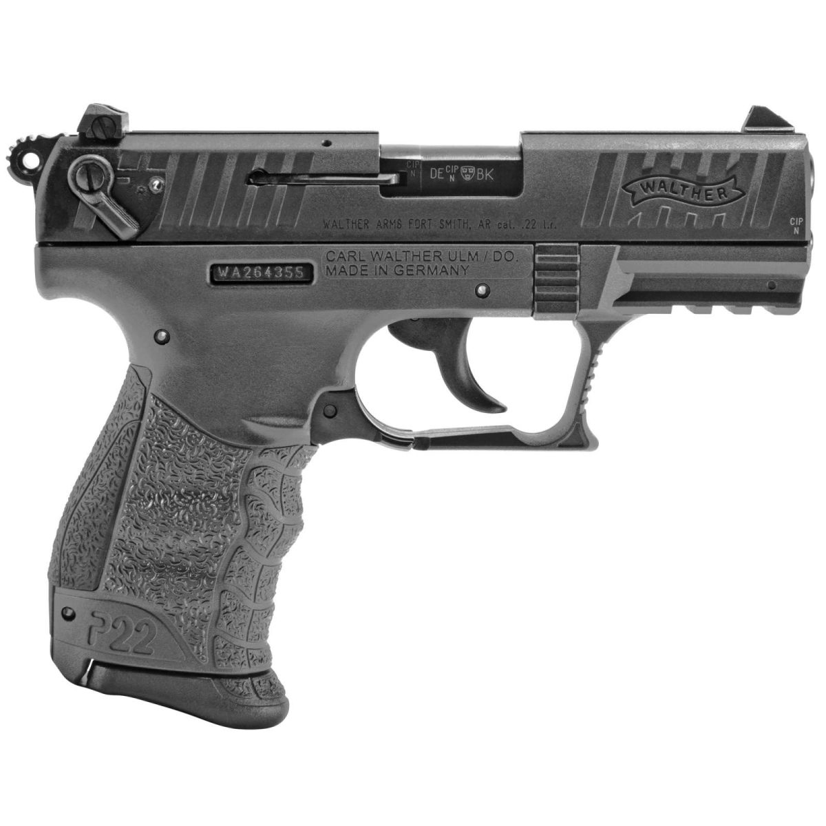 Walther P22Q 22Lr Pstl Tungsten Gry