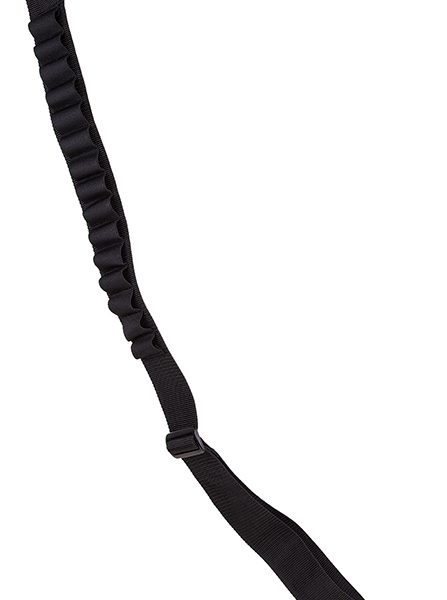 Blackhawk 43SS15BK Shotgun Shell Sling Black Nylon Webbing 2" Wide Shell Loops Adjustable Two-Point Design