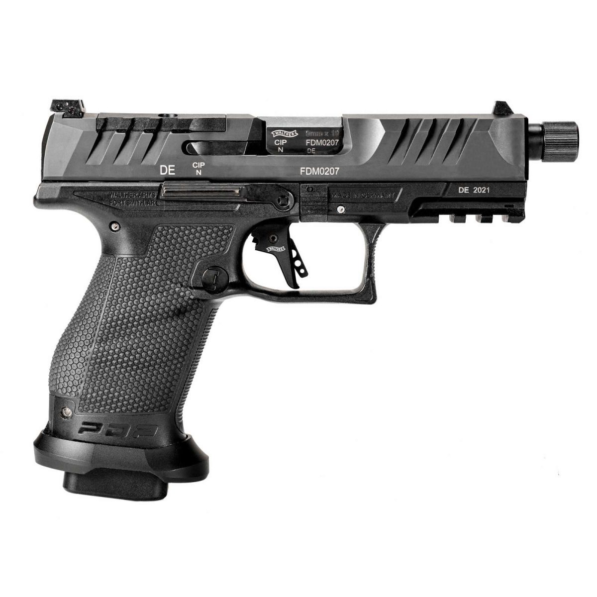 Walther Pdp Pro Sd 9Mm Cmpct 4.6&Quot; Pstl 18Rds Black