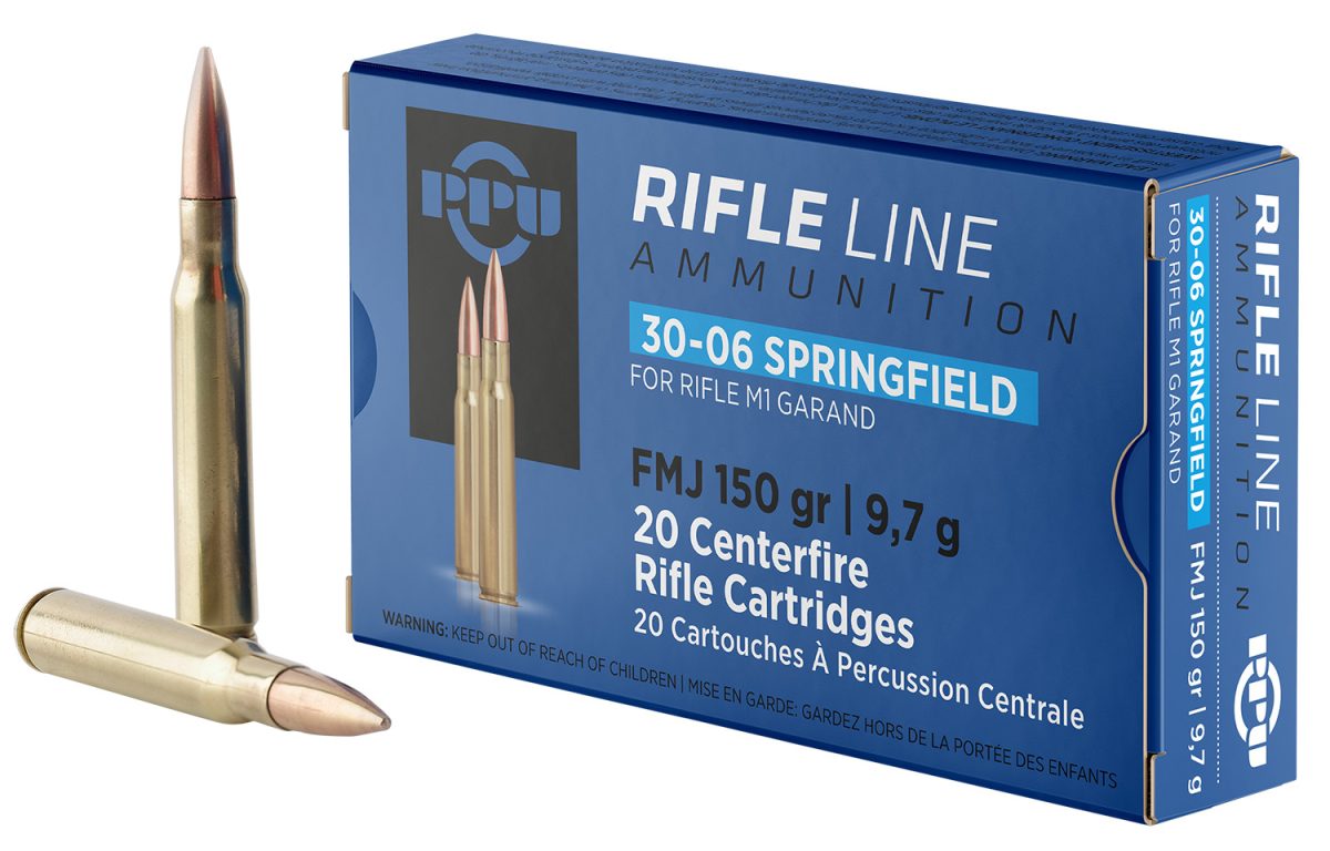 Ppu Pp3006G Standard Rifle  30-06Springfield 150Gr Full Metal Jacket 20 Per Box/10 Case