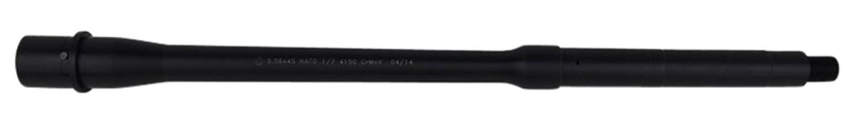 Ballistic Advantage Babl556010M Modern Series  5.56X45Mm Nato 14.50&Quot; Black Qpq Finish 4150 Chrome Moly Vanadium Steel Material Midlength With Government Profile For Ar-15