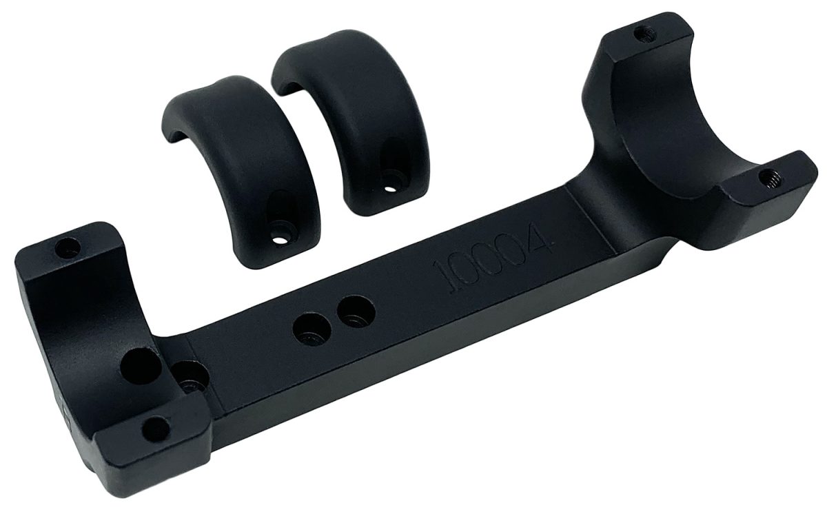 Dnz 10004 Game Reaper Thompson/Center Scope Mount/Ring Combo Matte Black 1&Quot;