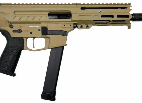 DISSENT MKGS 6.5 COYOTE TAN PISTOL 9MM