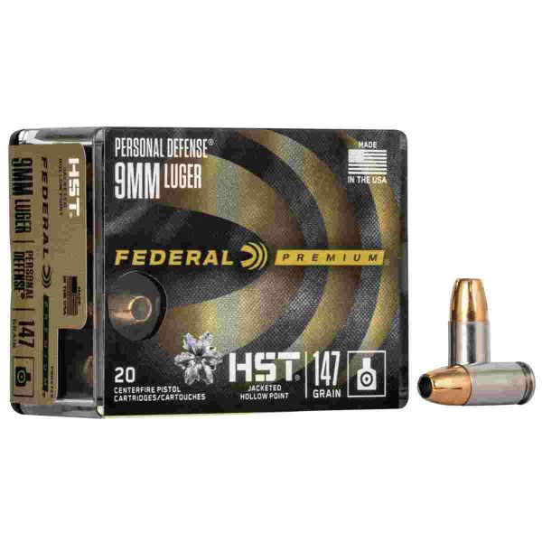 Federal Premium 9mm 147gr — 20 rds