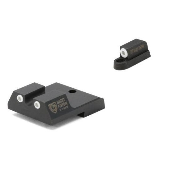 Perfect Dot NS Set w/White Front + U White Rear for CZ-USA P-07 & P-09