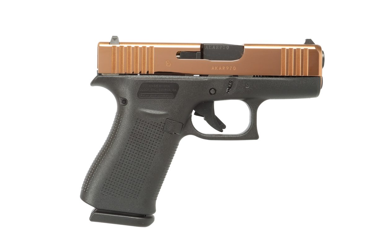 Glock G43X 9Mm Rose Gold 3.39&Quot; 10+1