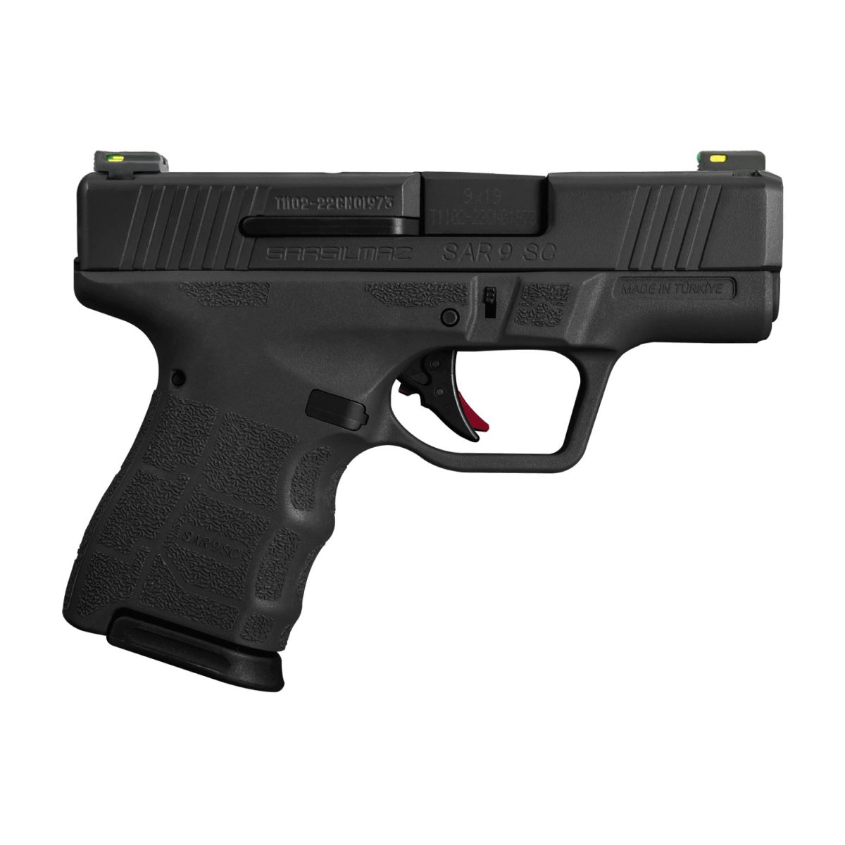Sar Firearms Sar9 Sc 9Mm Blk 3.3&Quot; 10+1