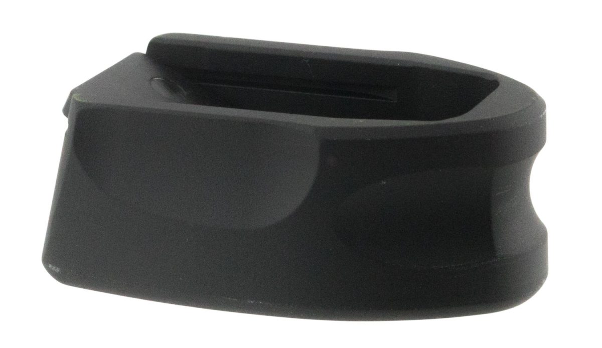 Samson 040603201 Magazine Extension  Made Of 6061-T6 Aluminum With Hardcoat Anodized Black Finish For 9Mm Luger S&Amp;W M&Amp;P Shield, M&Amp;P Shield M2.0 7 &Amp; 8 Round Mags (Adds 1Rd)