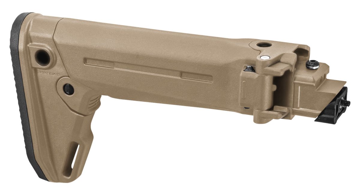 Magpul Mag585-Fde Zhukov-S Stock Folding Right Side Flat Dark Earth Synthetic For Ak-Platform