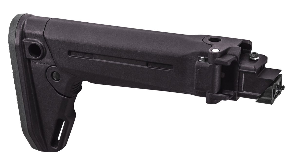 Magpul Mag585-Plm Zhukov-S Stock Folding Right Side Plum Synthetic For Ak-Platform