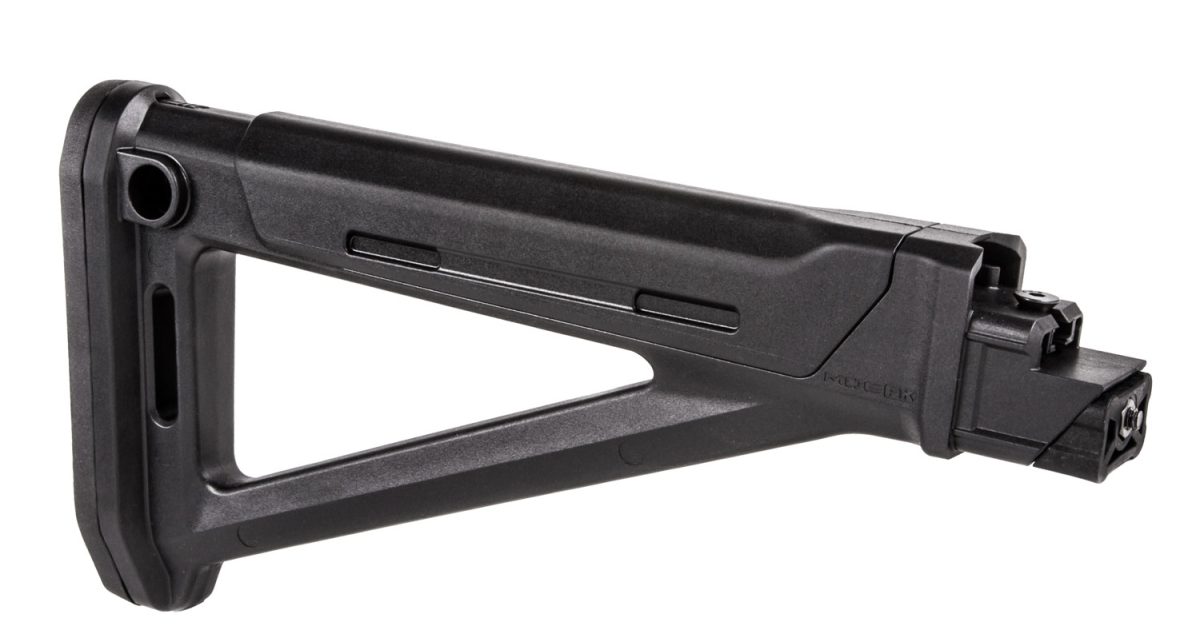 Magpul Mag616-Blk Moe Stock Fixed Black Synthetic For Ak-Platform