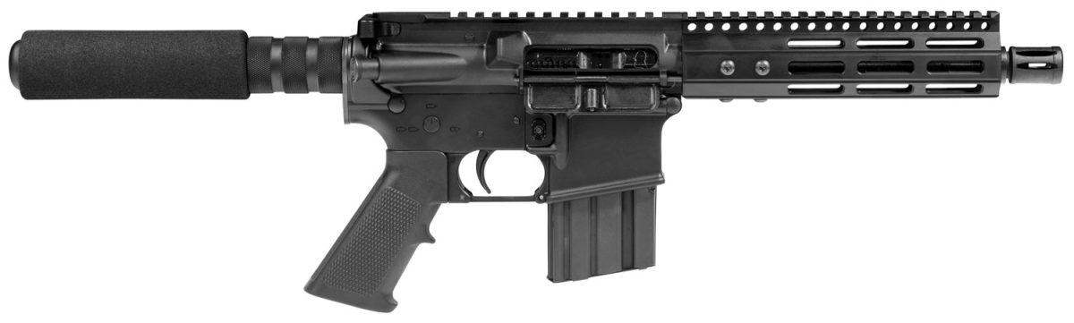 Franklin Armory 00-30018-Blk Ca7 *Ca Compliant 5.56X45Mm Nato 7.50&Quot; 10+1 Black Hard Coat Anodized Polymer Grip Buffer Tube
