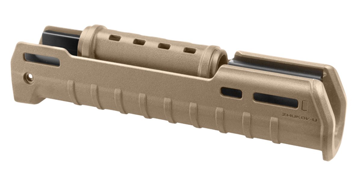 Magpul Mag680-Fde Zhukov-U Handguard Flat Dark Earth Polymer W/Aluminum Chassis 10.20&Quot;