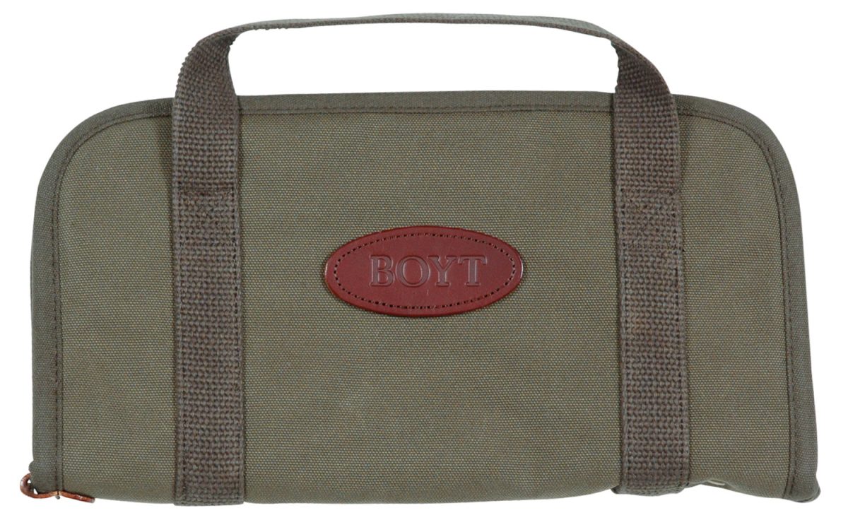 Boyt Harness 0Pp650009 Rectangular Pistol Rug Od Green Canvas Holds Handgun