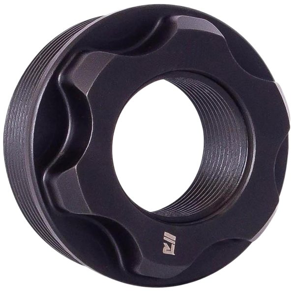 RUGGED SUPPRESSOR OF004 Fixed Mount M18x1 tpi Black