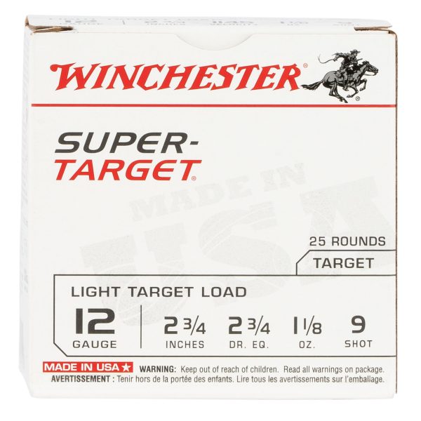 Winchester Super Target 12 ga — 25 rds