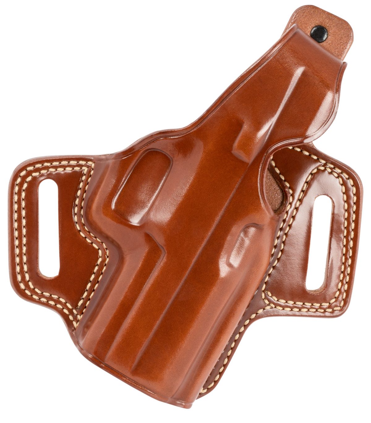 Galco Fl822 Fletch  Owb Tan Leather Belt Slide Fits Sig P320 Compact Fits Sig P320X Compact Fits Sig M18 Right Hand
