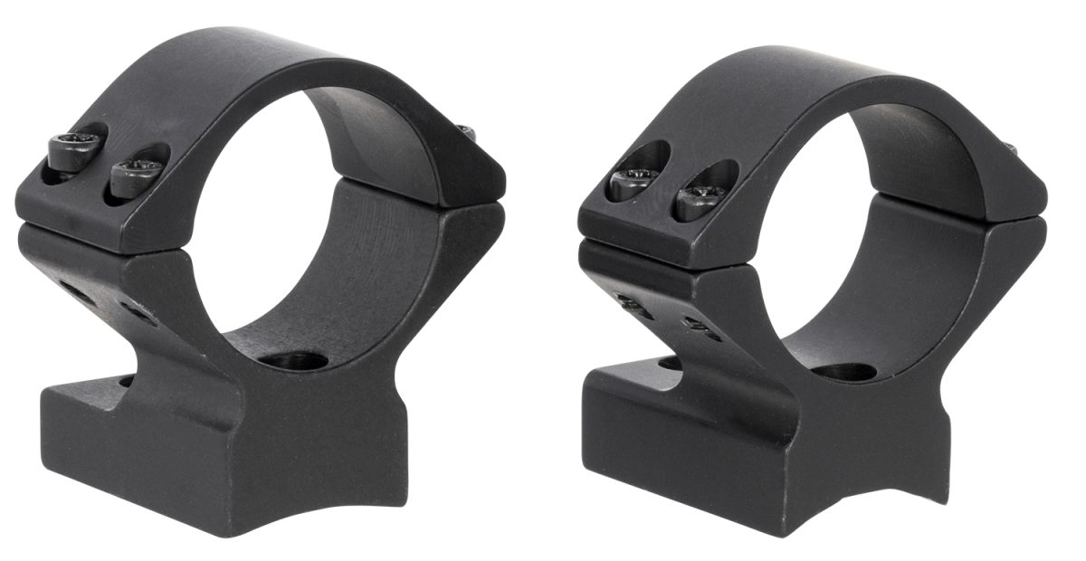 Talley 930765 Scope Mount/Ring Combo  Black Aluminum 1&Quot; Tube Winchester Xpr Low Rings 0 Moa