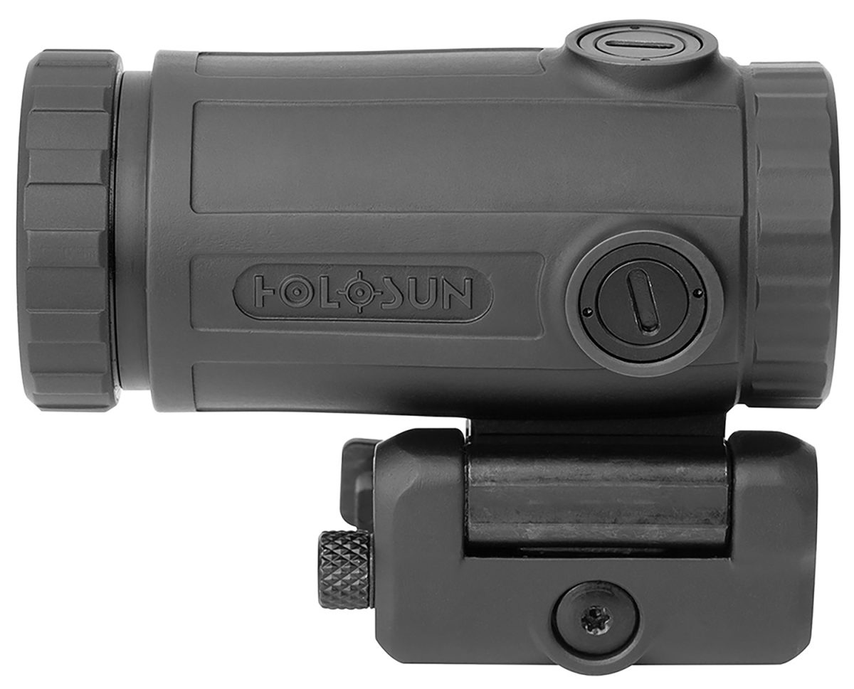 Holosun Hm3Xt Hm3Xt Magnifier Black Anodized Titanium 3X 0.58&Quot; X 0.77&Quot; Quick Detach Mount