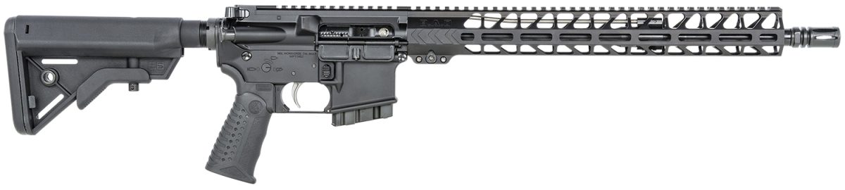 Battle Arms Development Workhorse 017-Ca Workhorse *Ca Compliant 223 Wylde 16&Quot; 10+1 Black Anodized Black 6 Position B5 Bravo Adjustable Stock Black Polymer Grip Right Hand