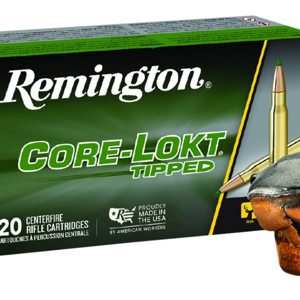 Remington Ammunition 29039 Core-Lokt Tipped 308Win 150gr Core-Lokt Tipped 20 Per Box/10 Case