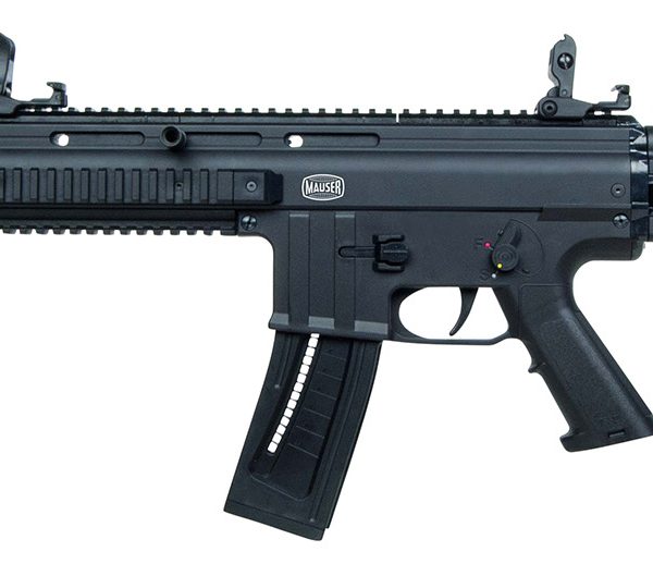 Mauser Rimfire 4150013CA M-15 *CA Compliant 22 LR Caliber with 10+1 Capacity, 16.50" Barrel, Black Metal Finish & Side Folding Adjustable Cheekrest Black Stock Right Hand (Full Size)