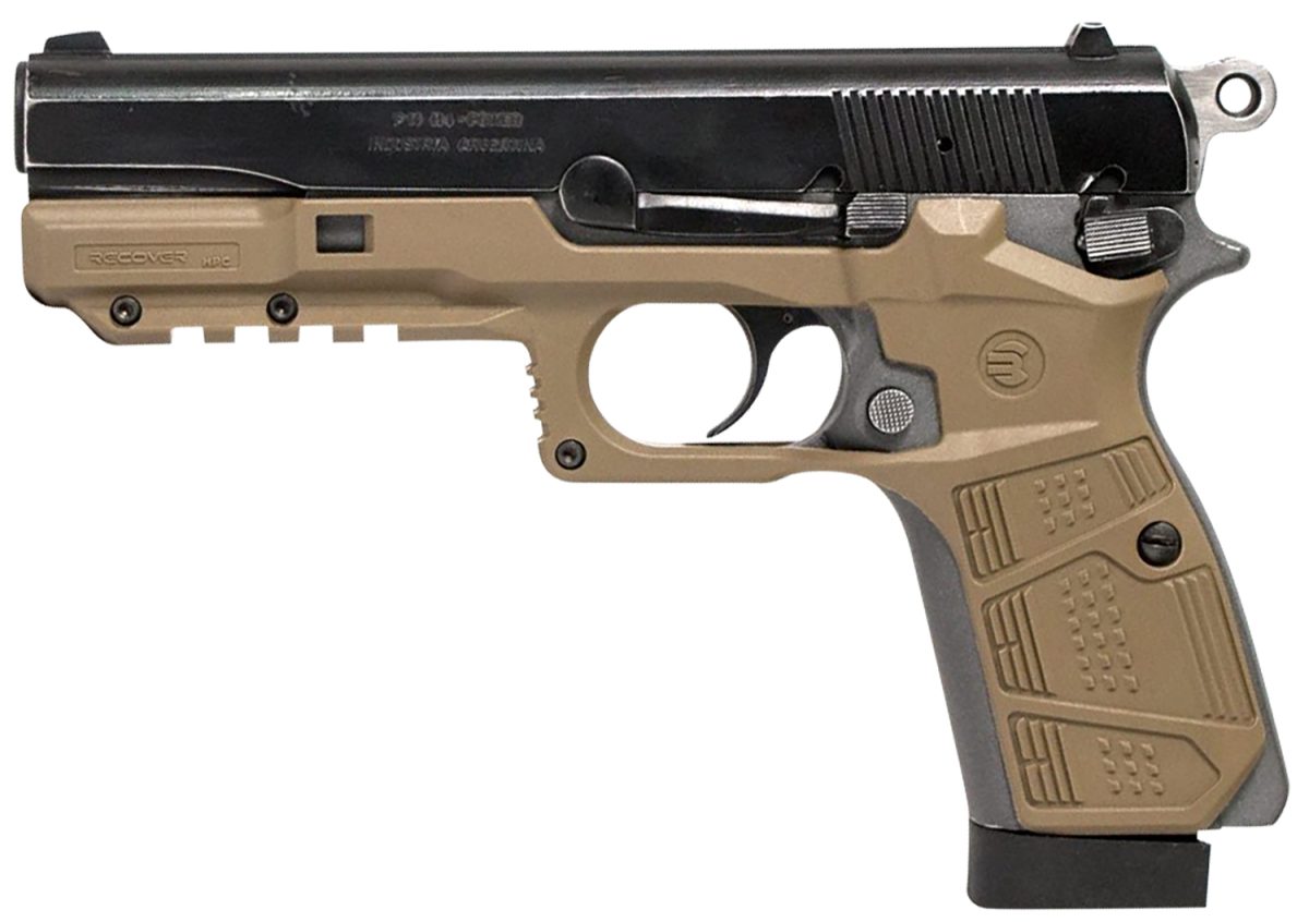 Recover Tactical Hpc-02 Grip &Amp; Rail System  Tan Polymer Picatinny For Browning Hi-Power