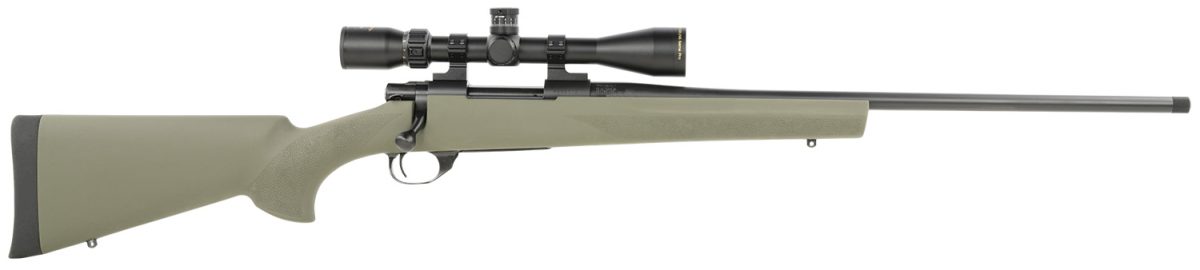 Howa Hgp2708G M1500 Gamepro Gen2 7Mm-08 Rem 4+1 22&Quot; Barrel, Blued Steel Receiver, Green Hogue Overmolded Synthetic Stock Includes Nikko Stirling Gamepro 3.5-10X44Mm Scope