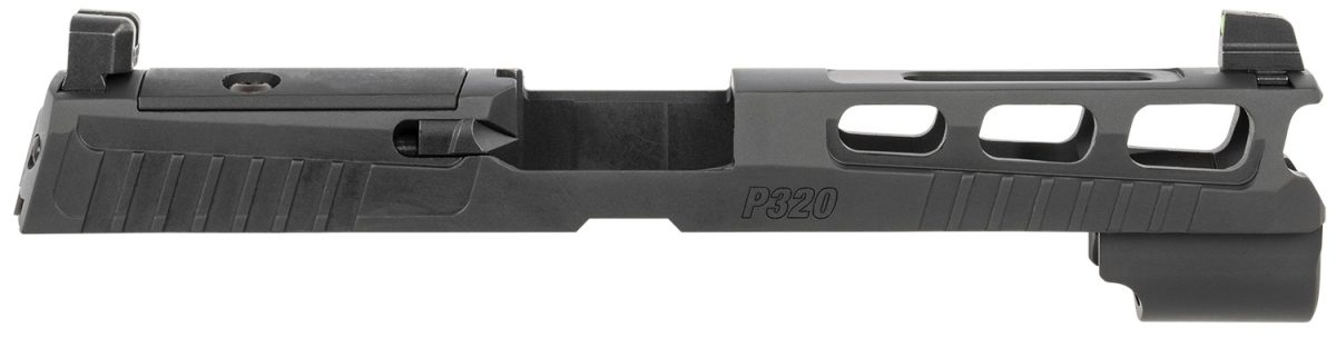 Sig Sauer 8900950 P320  Sig P320 9Mm Luger Pvd Black Stainless Steel Optic Ready Slide Xray3 Suppressor Sights Compatible With Romeo1 Pro/Romeo2