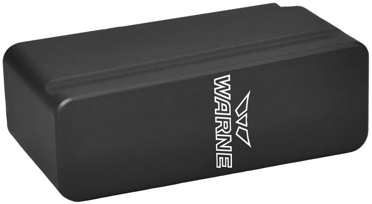 Warne 5011 Magazine Extension  Black 4Rd Extension Compatible With Pmag Aics 762