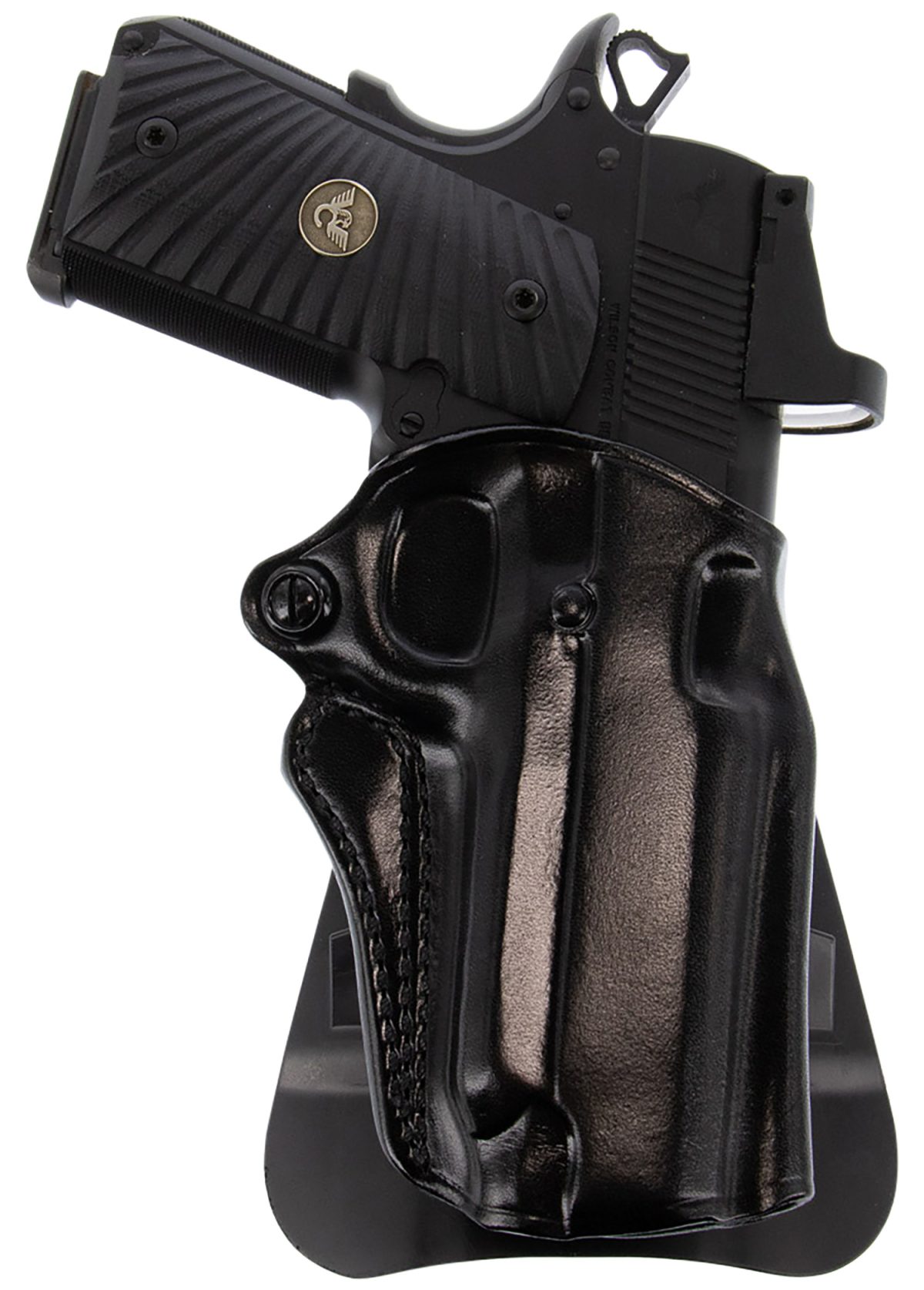 Galco Sm2-800B Speed Master 2.0 Owb Black Leather Paddle Fits Cz P-10M/Glock 43/43X Right Hand