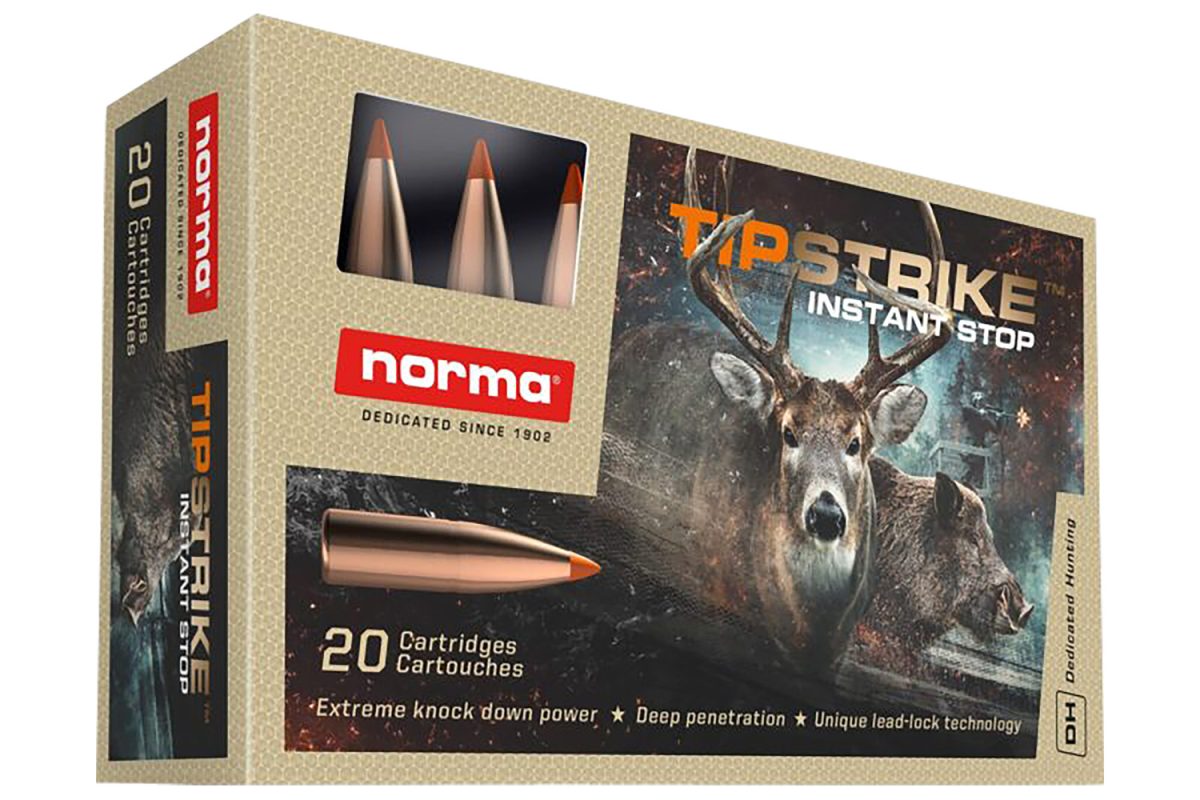 Norma Ammunition 20171222 Dedicated Hunting Tipstrike 280Rem 160Gr Polymer Tip 20 Per Box/10 Case