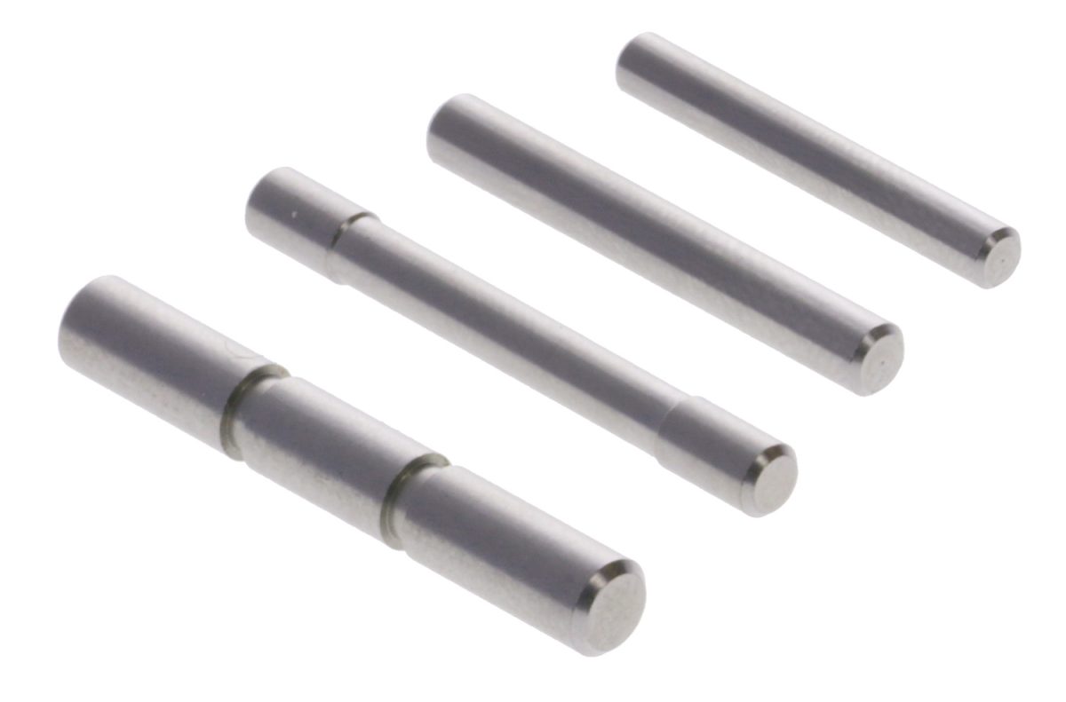 Rival Arms Rara60G201T Frame Pin Kit  Silver Titanium For Glock Gen 4 (Except 36,42,43)
