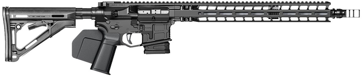 Radian Weapons R0259 Model 1 Carbine *Ca Compliant 223 Wylde 10+1 16&Quot;, Radian Black Billet Rec/M-Lok Handgaurd, Paddle Grip &Amp; Fixed Ctr Stock, Dead Air Keymo Flash Hider, Ambi Controls, Vertex Trigger